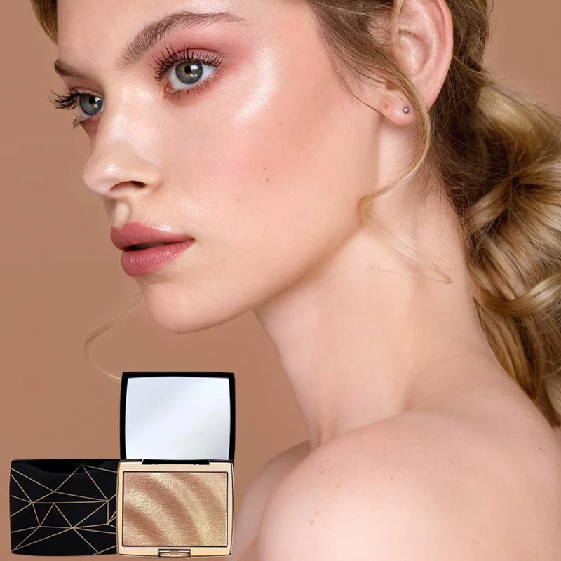 Långvarig Skimmer Highlighter Pulverpalett