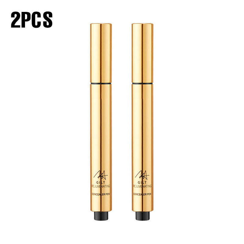 Press-Typ Concealer med Borste för Att Täcka Mörka Ringar och Fläckar