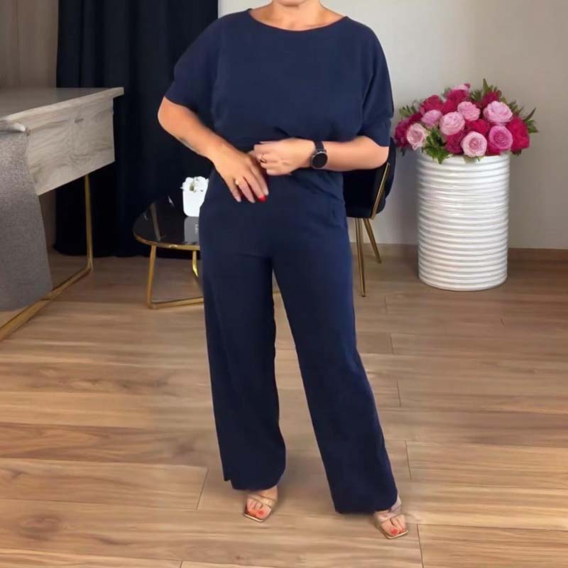 đ„Mest populĂ€rtđ„Hemkomfort + Business Elegance LĂ„ng kofta, topp och byxor, 3-delat set
