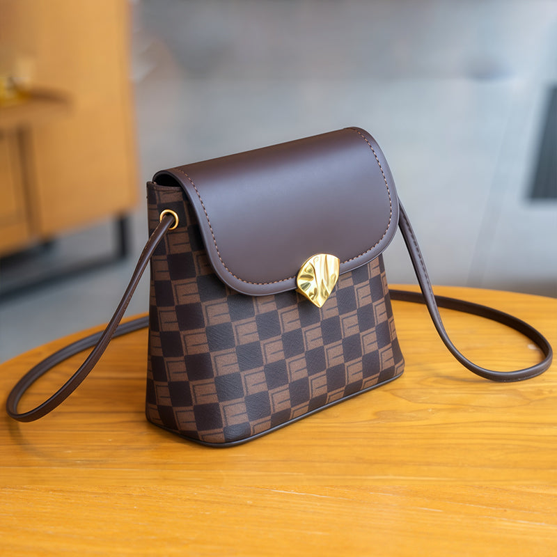 đ„Damers monogrammönster Crossbody-vĂ€ska