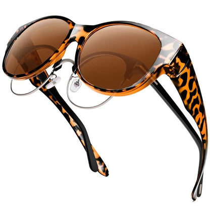 🕶️2026 Nya Överdimensionerade Cat Eye Solglasögon☀️Polariserat UV400-skydd