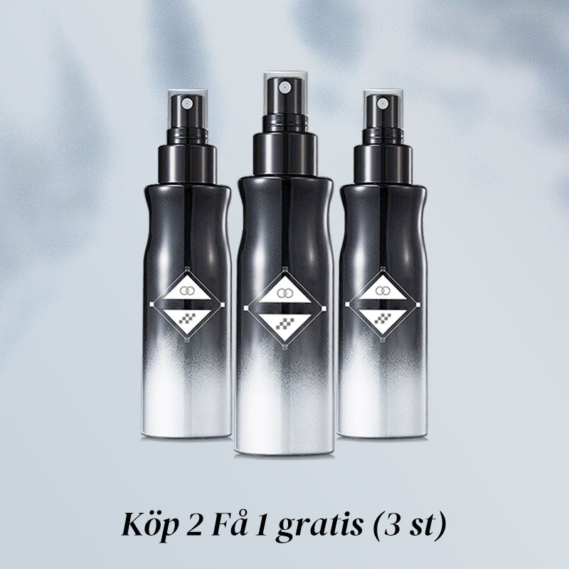 Volymgivande stylingspray för hår som lämnar in