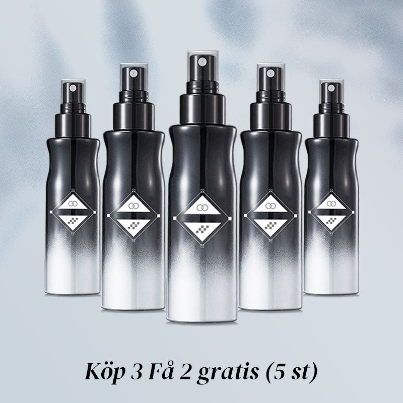 Volymgivande stylingspray för hår som lämnar in
