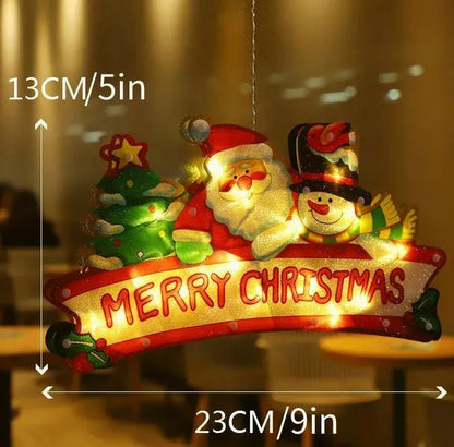 【🎅Julklappserbjudande】🎄Julbelysning för fönster - Köp 3 och få fri frakt