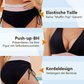 🔥2026 Ny stil 50% rabatt💥Bikinset med hög midja, magkontroll och färgblocksdesign👙