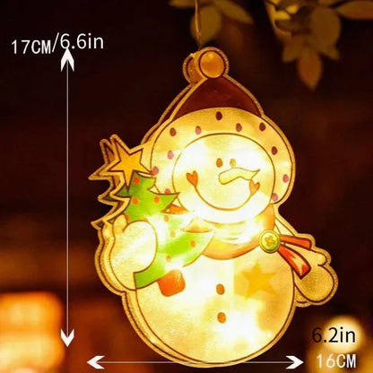 【🎅Julklappserbjudande】🎄Julbelysning för fönster - Köp 3 och få fri frakt
