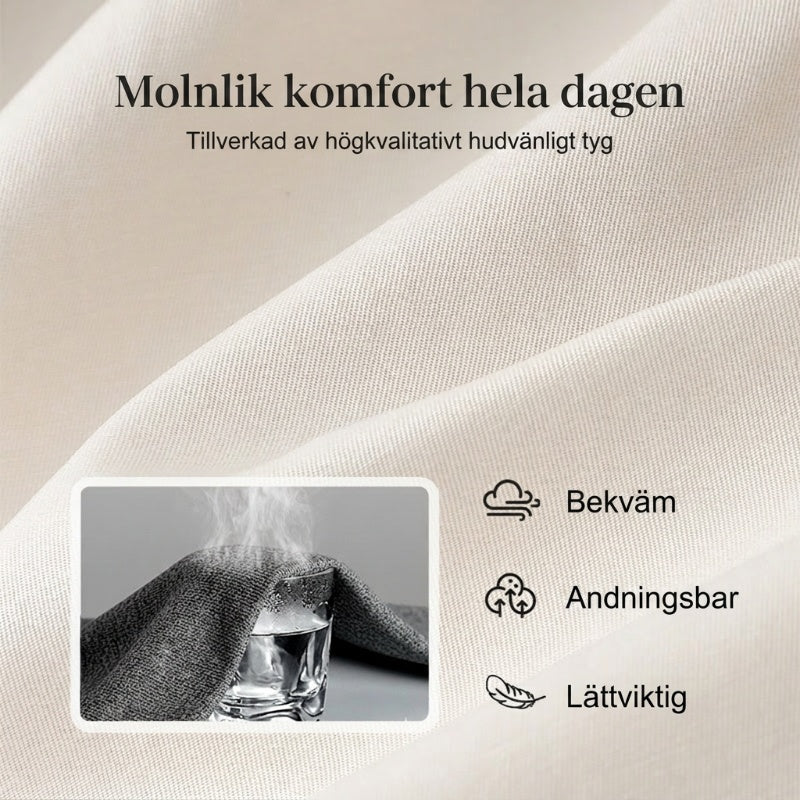 💖 Nya dambyxor i bomull och linne med dragsko 👖