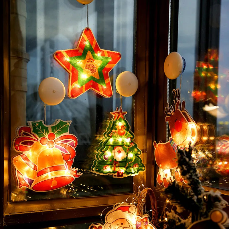【🎅Julklappserbjudande】🎄Julbelysning för fönster - Köp 3 och få fri frakt