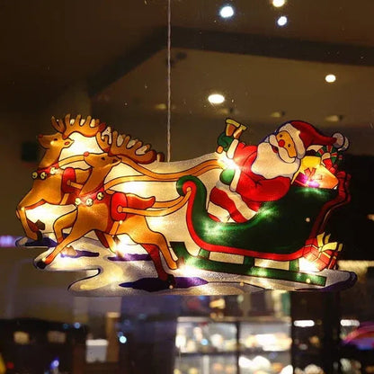 【🎅Julklappserbjudande】🎄Julbelysning för fönster - Köp 3 och få fri frakt
