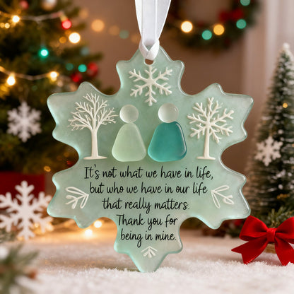 🏆❄️LAST DAY SPECIAL PRICE‼️50K+ SOLD💕🌊Snowflake-Shaped Acrylic Friendship Decor✨ Shaped by Nature & Crafted by Hand!
