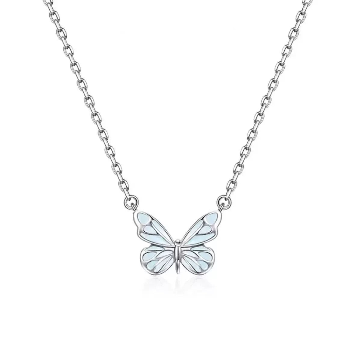 🦋Fluorescerande blå fjärilssamling