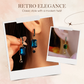 💎 BEGRÄNSAD TID 50% RABATT! ✨ Vintage Syntetisk Diamant Hängörhängen – Clip-On, Elegant Dangle ✨