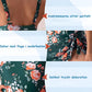 👙 50% RABATT NU!✨ Dam Baddräkt med Knytdetalj & Kjol – Magkontroll & Inbyggd BH – Sommar Essential 🌊