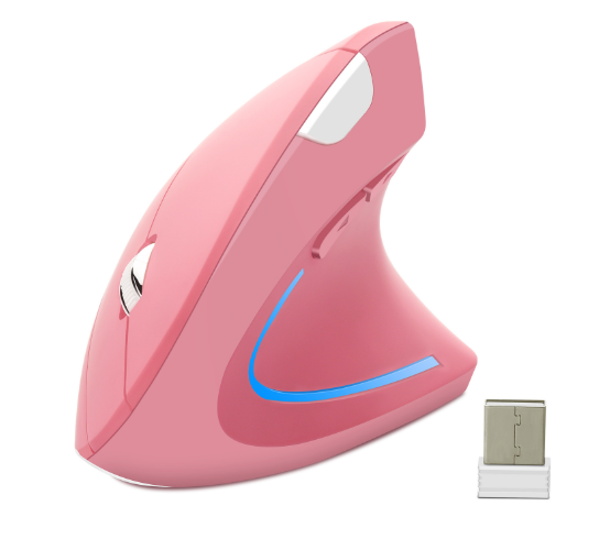 🖱Trådlös USB-uppladdningsbar ergonomisk vertikal optisk mus(🔥50 % rabatt)
