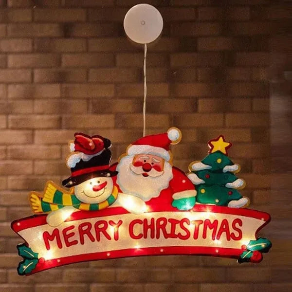 【🎅Julklappserbjudande】🎄Julbelysning för fönster - Köp 3 och få fri frakt