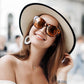 🕶️2026 Nya Överdimensionerade Cat Eye Solglasögon☀️Polariserat UV400-skydd