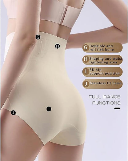 🎁 Is-silke andningsbara mag- och höftformande shorts