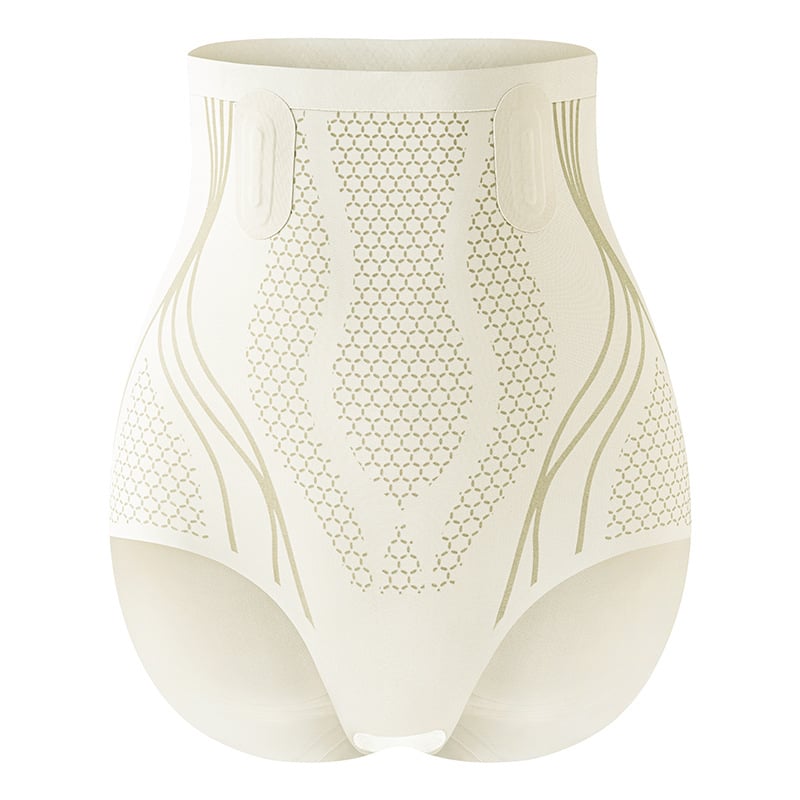 🎁 Is-silke andningsbara mag- och höftformande shorts