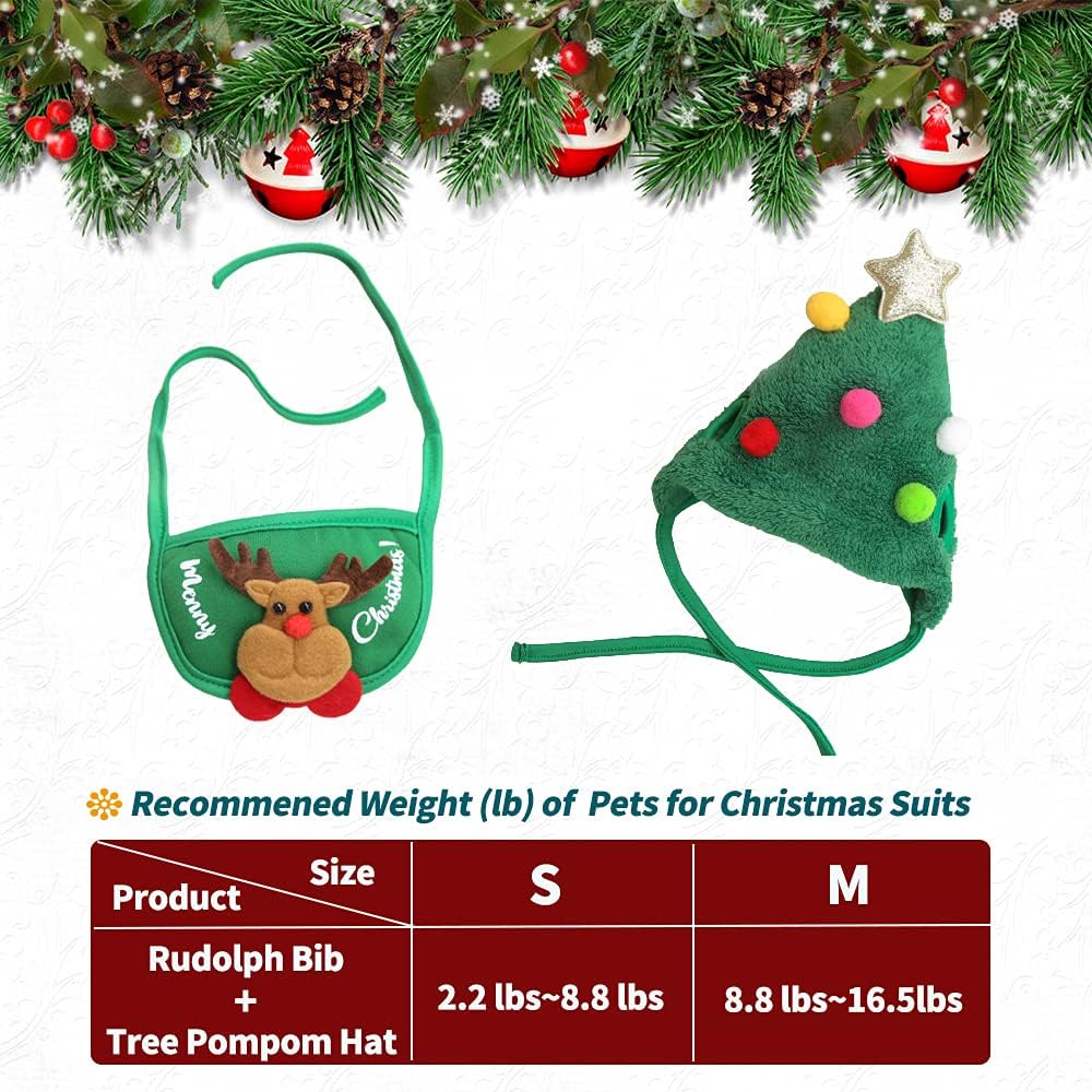 🎁Gåva till din furbaby 49% RABATT🎄🎅Underbar julgran Pom-Pom hatt