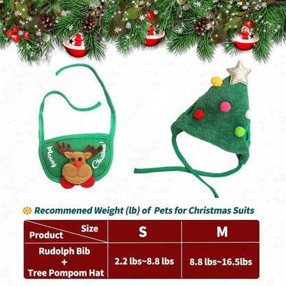 🎁Gåva till din furbaby 49% RABATT🎄🎅Underbar julgran Pom-Pom hatt