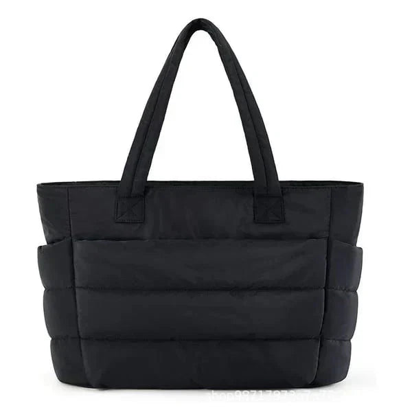 ✨Begränsad tid – 50% rabatt⏰👜 Lättviktig puffig tygväska（🔥het försäljning🔥）