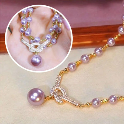 💖Varm försäljning 50% rabatt💖Pärlhalsband för damer