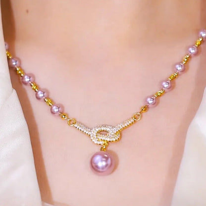 💖Varm försäljning 50% rabatt💖Pärlhalsband för damer