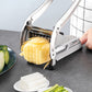 🥔 BUY 2 GET 1 FREE! 🔪 Potato & Cucumber Slicer – Sharp blades, easy operation & quick slicing – Perfect for salads, fries & meal prep 🥒