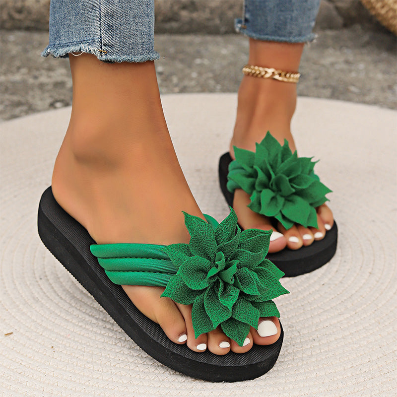 ✨50% RABATT NU! ✨👡Flip-flops för damer med blommönster🌺
