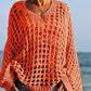 👚 50% RABATT! 🧶 Kvinnor Casual Solid Color Crochet Stickad Topp – Luftig Design, Bekväm Passform & Perfekt För Sommar & Vardag 🌸