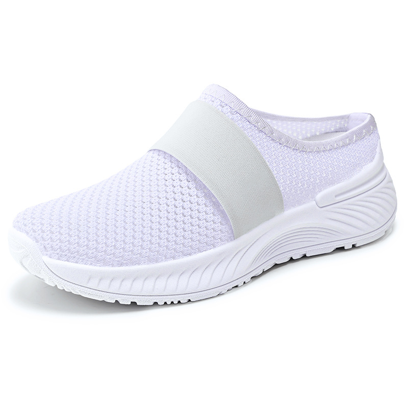 👟 50% RABATT NU!☁️ Dam Moln Komfort Slip-Ons – Andningsbart Nät & Anti-Halk Sula – Lättvikt Gå Skor – Mühelös Casual Sneakers 🚶‍♀️