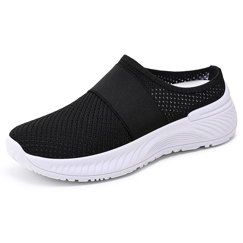 👟 50% RABATT NU!☁️ Dam Moln Komfort Slip-Ons – Andningsbart Nät & Anti-Halk Sula – Lättvikt Gå Skor – Mühelös Casual Sneakers 🚶‍♀️