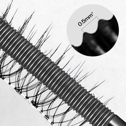 💗Köp 1 få 1 gratis💗3D Krullning Metallstav Mascara - Vattentålig & Långvarig