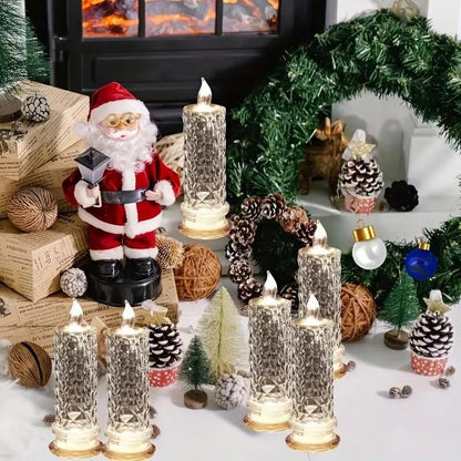 🔥Köp 1 få 1 gratis 🎁Flamfri kristallljuslampa🕯️