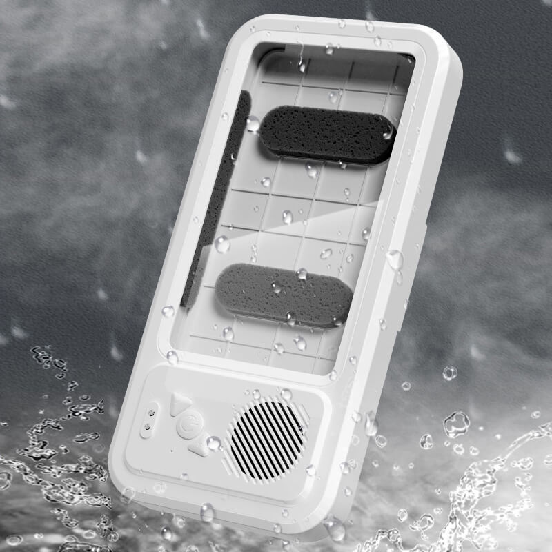 Vattentät Mobilfodral med Bluetooth-Högtalare