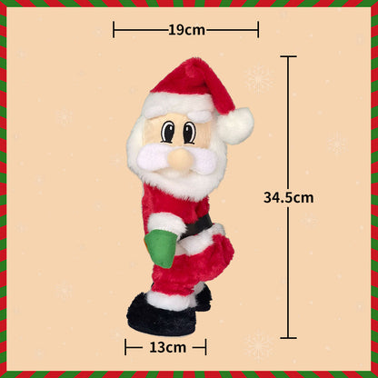 ✨🎁Rolig twerkande jultomte-leksak