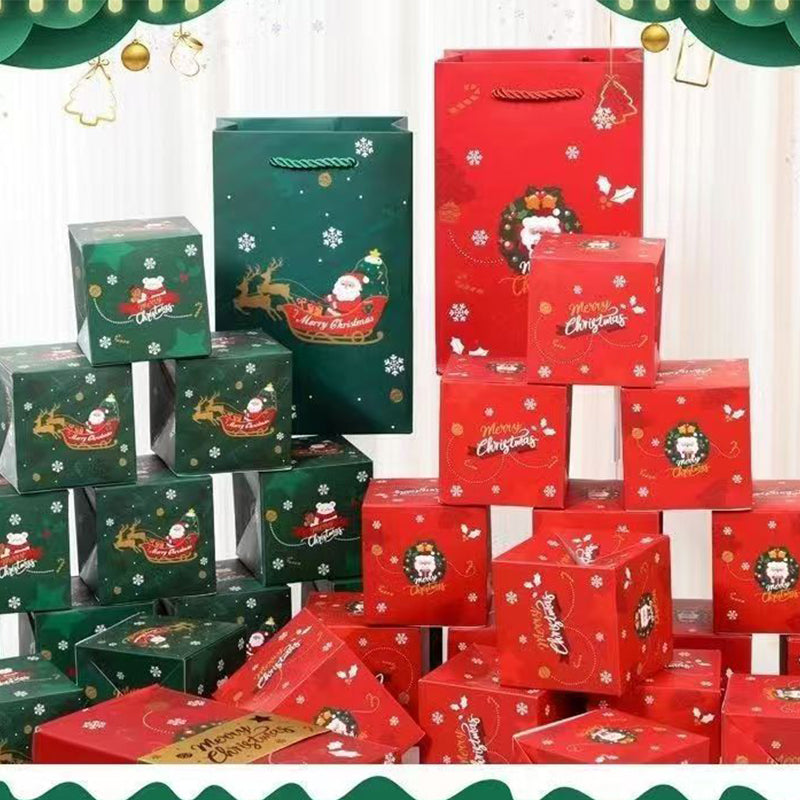 🎄 Julklapp 🎄 Explosiv Pop-Up Överraskning Pengar Presentask
