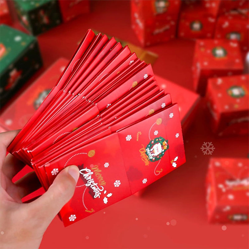 🎄 Julklapp 🎄 Explosiv Pop-Up Överraskning Pengar Presentask