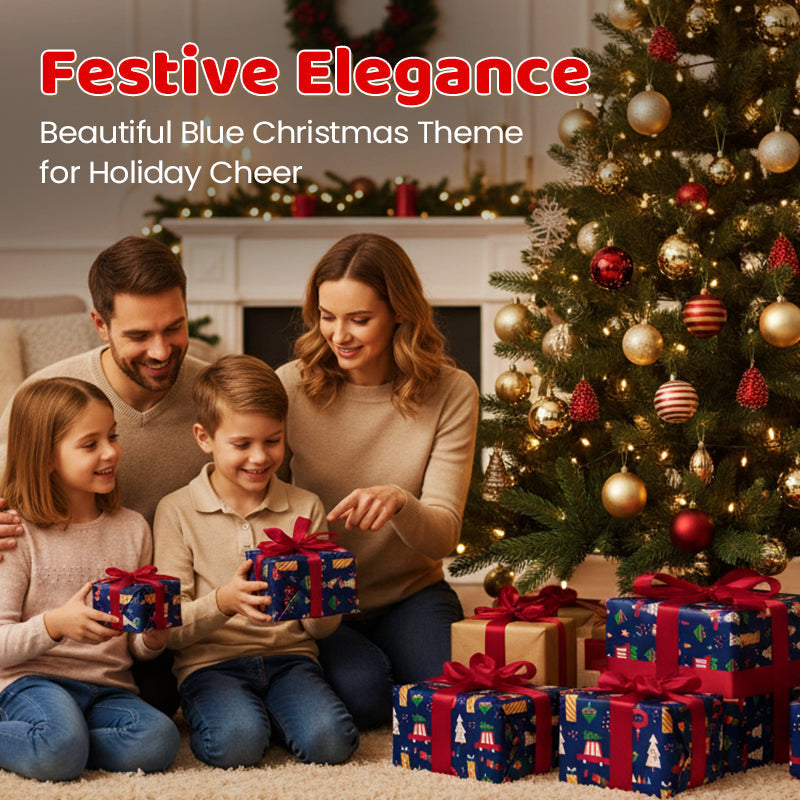 🎅 Juletid🌲 70x50 cm julpresentpapper