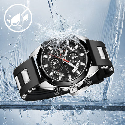 Stor urtavla Kalender Kvarts Affärsklocka