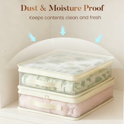 Genomskinliga garderobsväskor