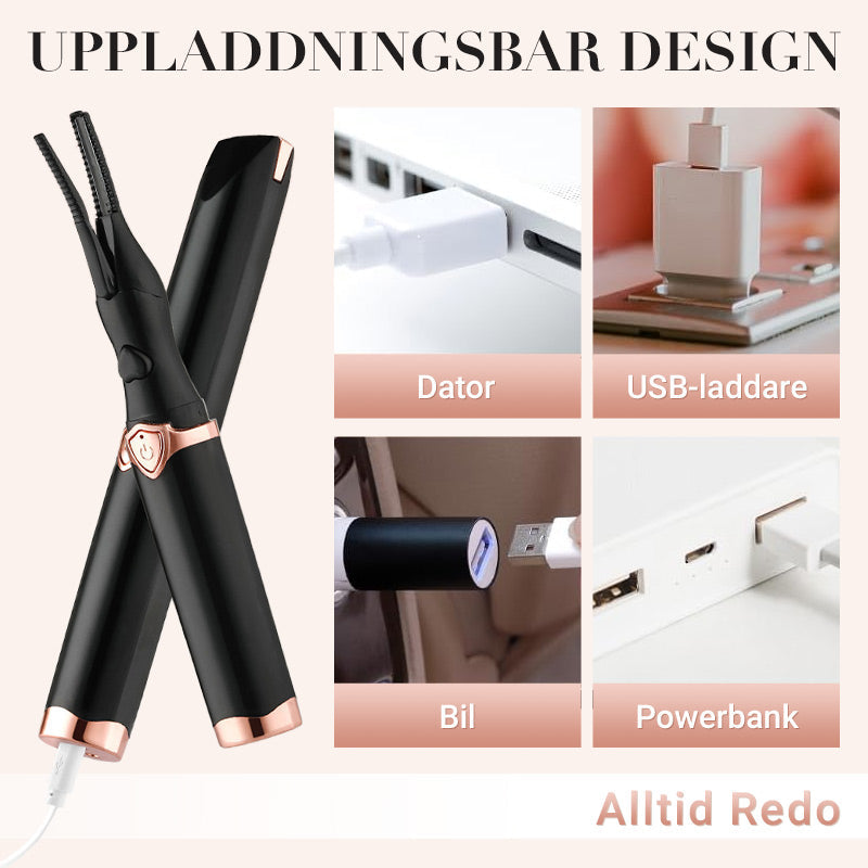 Uppvärmd Ögonfransböjare för Långvarig Naturlig Böjning