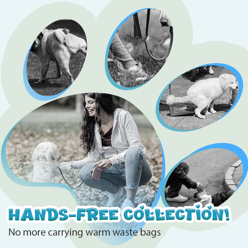 Klämma för husdjurens bajspåsar