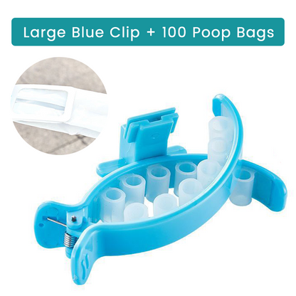 Klämma för husdjurens bajspåsar