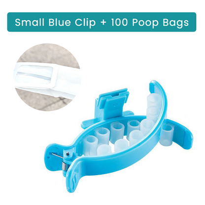 Klämma för husdjurens bajspåsar