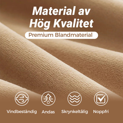 Elegant Varm Trenchcoat för Kvinnor