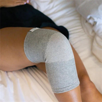 Knäskydd i bambu - (Förpackning med 2 st