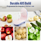🍎🥝Multifunktionell automatisk roterande skalare🍏