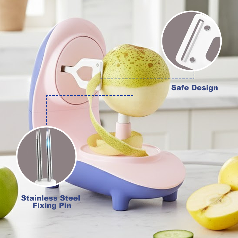 🍎🥝Multifunktionell automatisk roterande skalare🍏