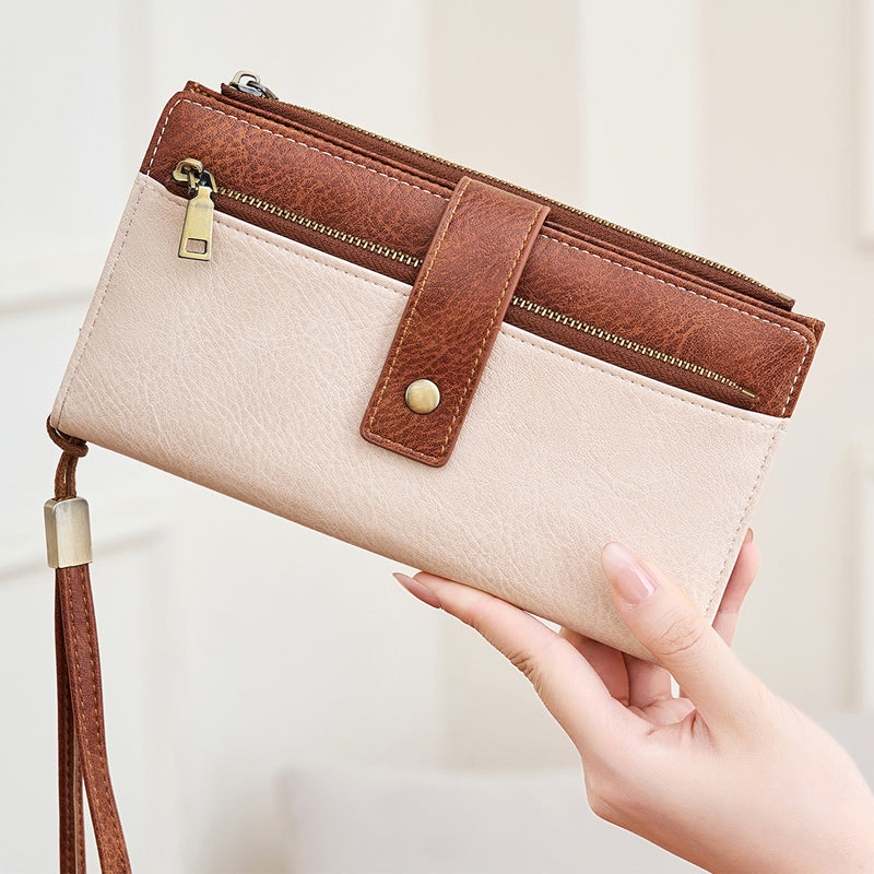 👜 50% RABATT! ✨ Damplånbok i Retrostil – RFID-blockering, Trippelfack & Hållbart Läder 🛍️